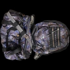 Lululemon Moody Mirage Duffel Bag & Backpack